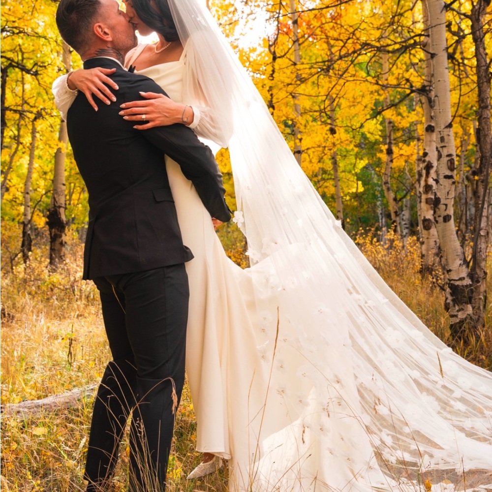 Floral Wedding Veil